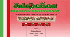 Desktop Screenshot of jalapenosofchester.com